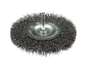 Зачистная щетка дисковая №151 d=38мм для дрели Профоснастка, витая проволока   арт.20203001 - фото 1