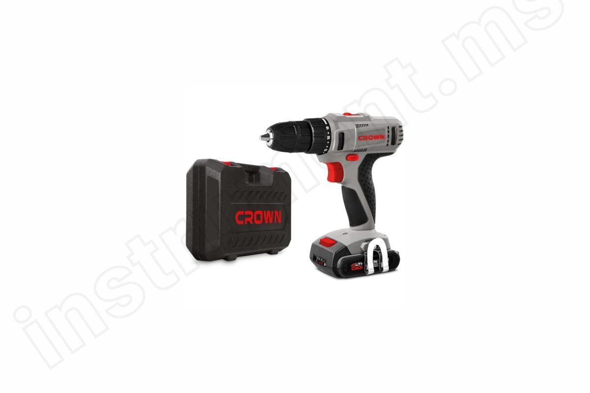 Аккумуляторный шуруповерт Crown CT21055L-1.5 BMC - фото 1