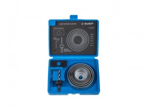 Набор коронок по дереву Зубр Эксперт, 8 предметов,  d=51-102мм   2955-H08_z01 - фото 1