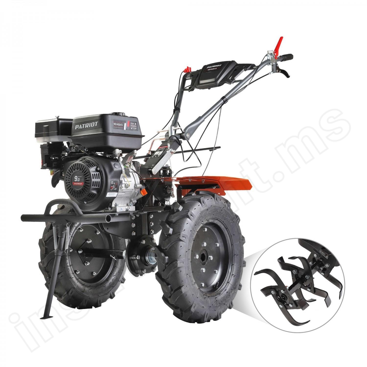 Мотоблок бензиновый PATRIOT Nevada 9 - фото 1