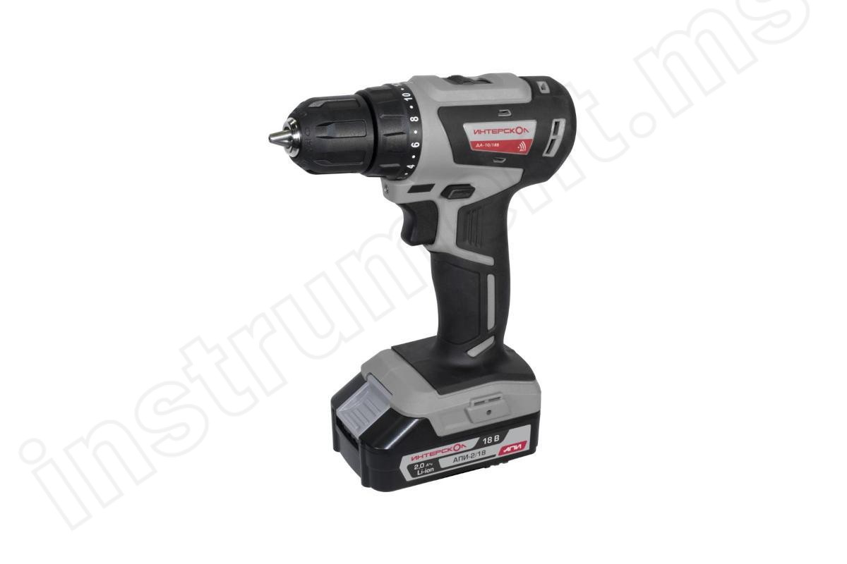 Аккумуляторный шуруповерт Интерскол ДА-10/18В   арт.709.2.2.70 - фото 1