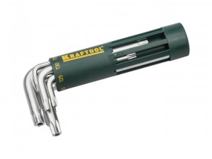 Набор ключей имбусовых TORX 10-50 Kraftool   арт.27433-1_z01 - фото 1