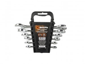 Набор ключей рожковых 6-17мм, 6шт. Вихрь - фото 1