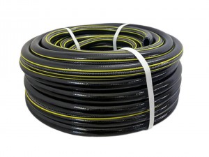 Шланг армированный 3-х слойный Snirrex ПВХ 3/4'', 25м, Black арт. 1002010002 - фото 1