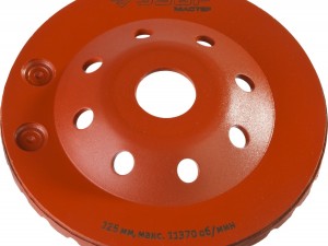 Алмазная чашка 2-рядная Эксперт Зубр d=125х22,2мм - фото 2