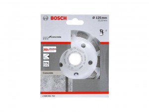 Алмазная чашка Expert for Concrete Bosch, по бетону, d=125х22,2мм арт.2608601763 - фото 2