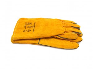 Краги сварщика спилковые желтые Ресанта СК-1 - фото 10