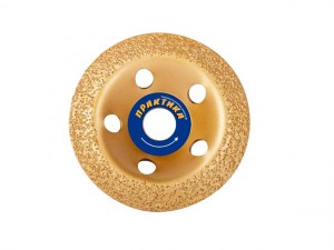 Чашка твёрдосплавная наклонная Практика 125х22мм, зернистость 24 773-606 - фото 3