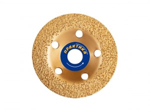 Чашка твёрдосплавная плоская Практика 125х22мм, зернистость 24 795-378 - фото 3