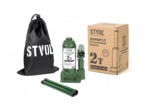 Домкрат бутылочный 2 т Stvol, механический арт.SDB2285 - фото 2