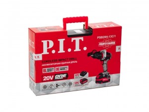 Аккумуляторный ударный шуруповерт PIT PSB20H-13C/2 X-Driver - фото 8