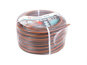 Шланг армированный 3-х слойный ПВХ 3/4'', 25м Цикл Жук Garden8890-00 - фото 2