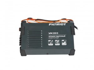 Сварочный инвертор Patriot WM 230 D MMA арт.605302023 - фото 3