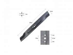 Нож для газонокосилки Patriot MBS 317 арт.512003205 - фото 2