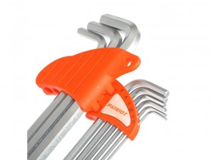 Набор ключей имбусовых Patriot SKH-9EL, с шаром 1,5-10 арт. 350002006 - фото 4