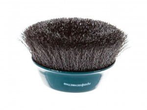 Зачистная щетка чашеобразная №5 d=125мм для УШМ Профоснастка, витая проволока арт.20101005 - фото 3