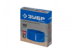 Пильная коронка d=152 мм Зубр Эксперт, Bi Metal арт.29531-152_z01 - фото 2