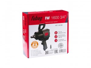 Гайковерт пневматический Fubag IW1600 3/4'' арт. 100198 - фото 6