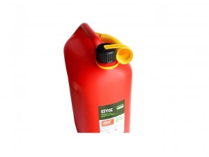 Канистра для ГСМ пластиковая, красная 25л Stvol SKP25 арт. SKP25 - фото 8